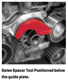 subaru timing belt guide plate