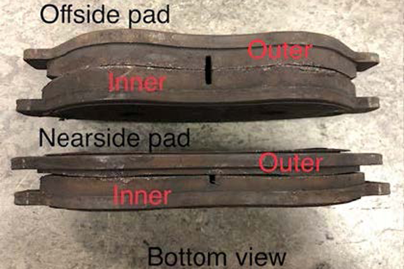 Case Study Premature outer brake pad wear MechanExpert